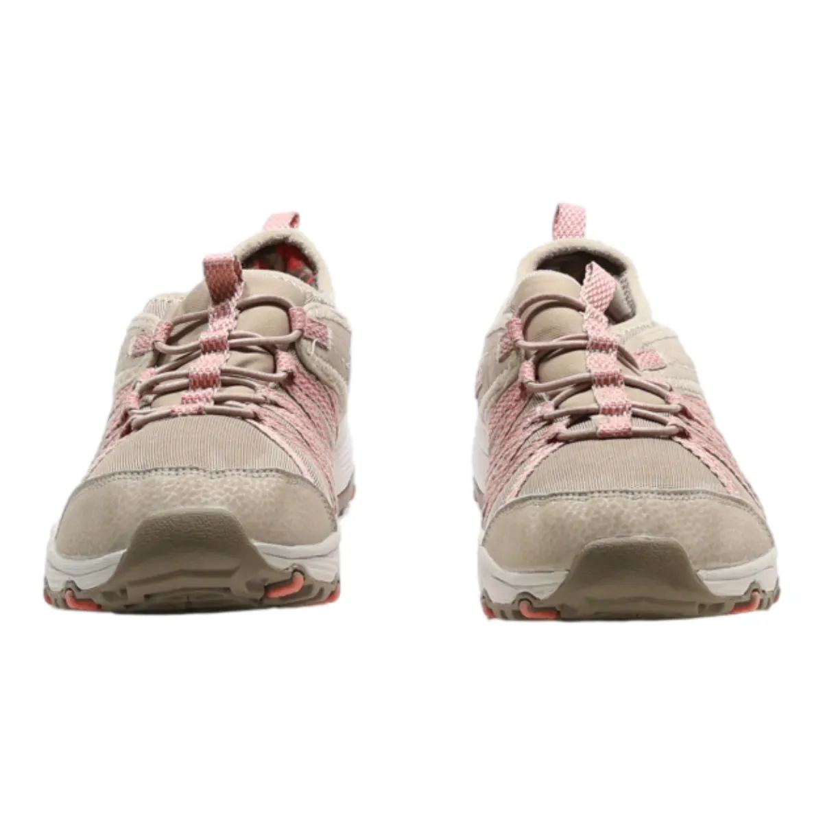SKECHERS Sneaker Trainers Beige Synthetic Womens UK 4