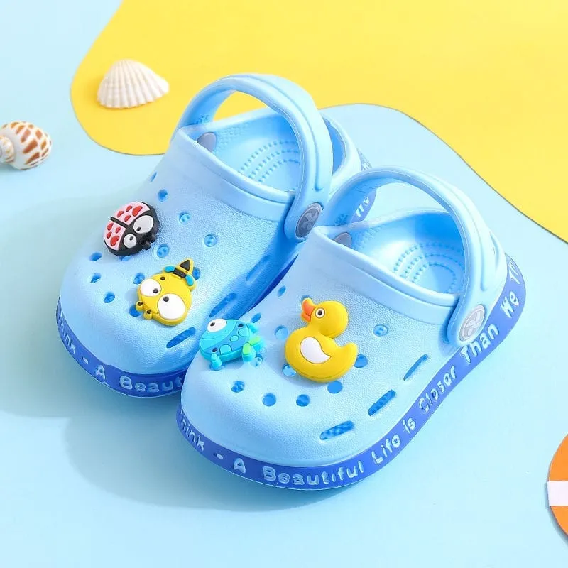 Slippers for Boy Girl Rainbow Shoes Summer Toddler Outdoor Slippers