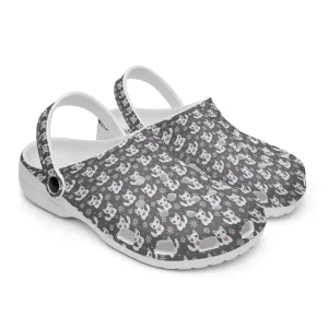 snow Kitten sweater pattern Clogs