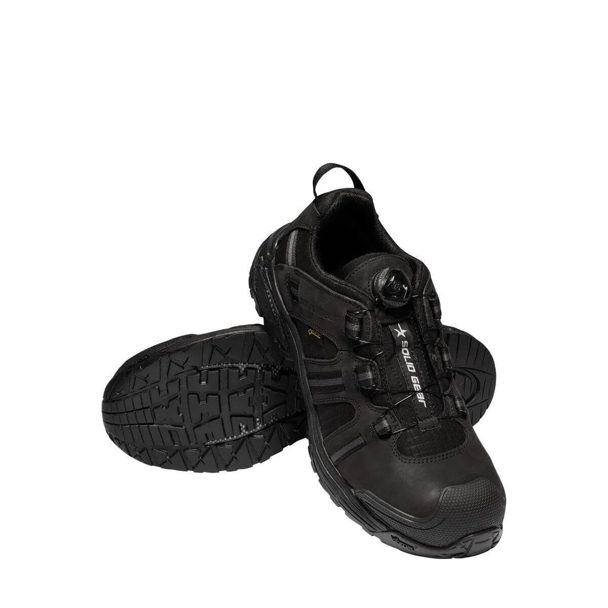 Solid Gear by Snickers 80008 Enforcer GTX GORE TEX Waterproof BOA S3 Wide Fit Composite Toe Safety Trainer Shoes