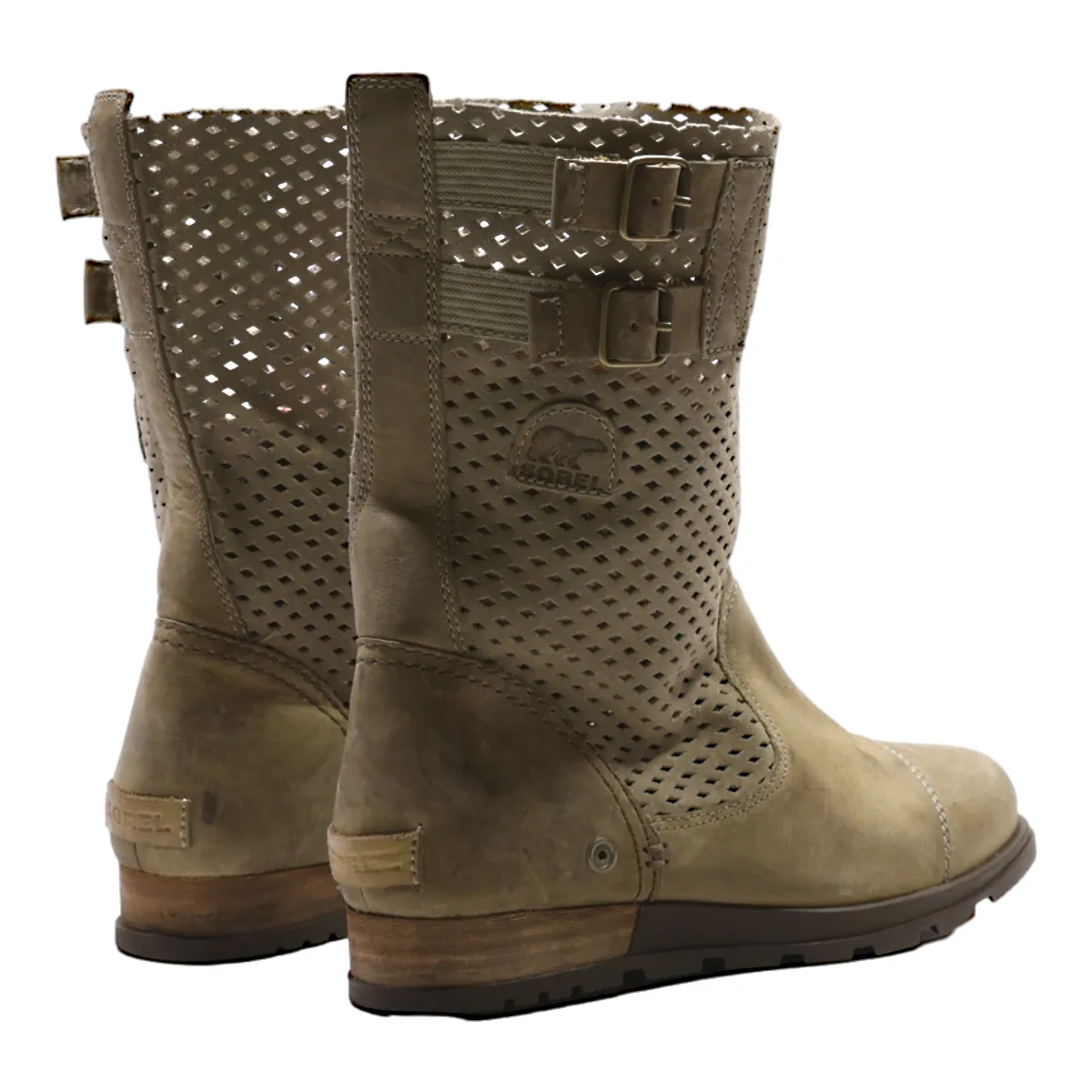 SOREL High Boots Beige Suede Womens UK 6