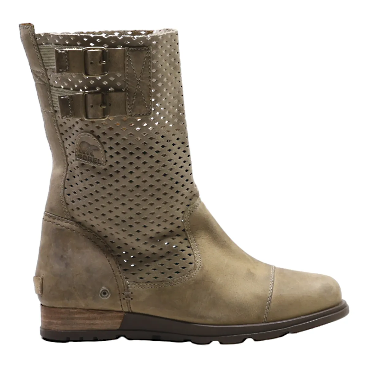 SOREL High Boots Beige Suede Womens UK 6