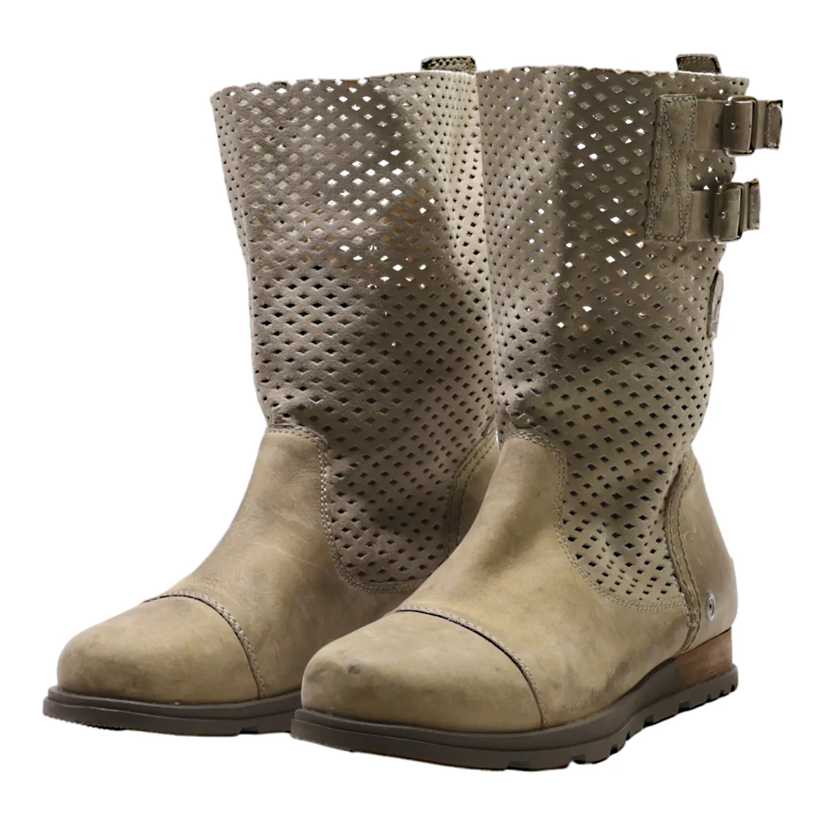 SOREL High Boots Beige Suede Womens UK 6