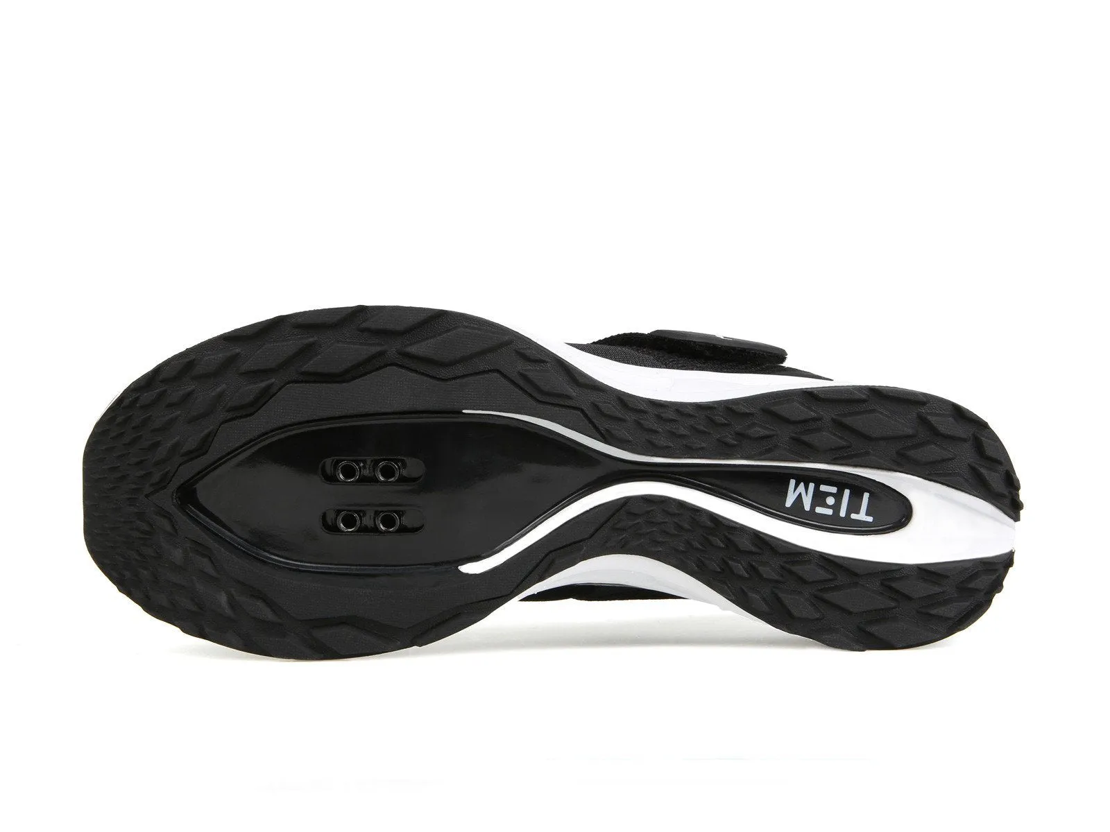 TIEM SLIPSTREAM - BLACK BLACK INDOOR AND OUTDOOR CYCLING SHOES