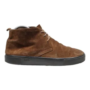 TODS Ankle Boots Brown Suede Mens UK 6
