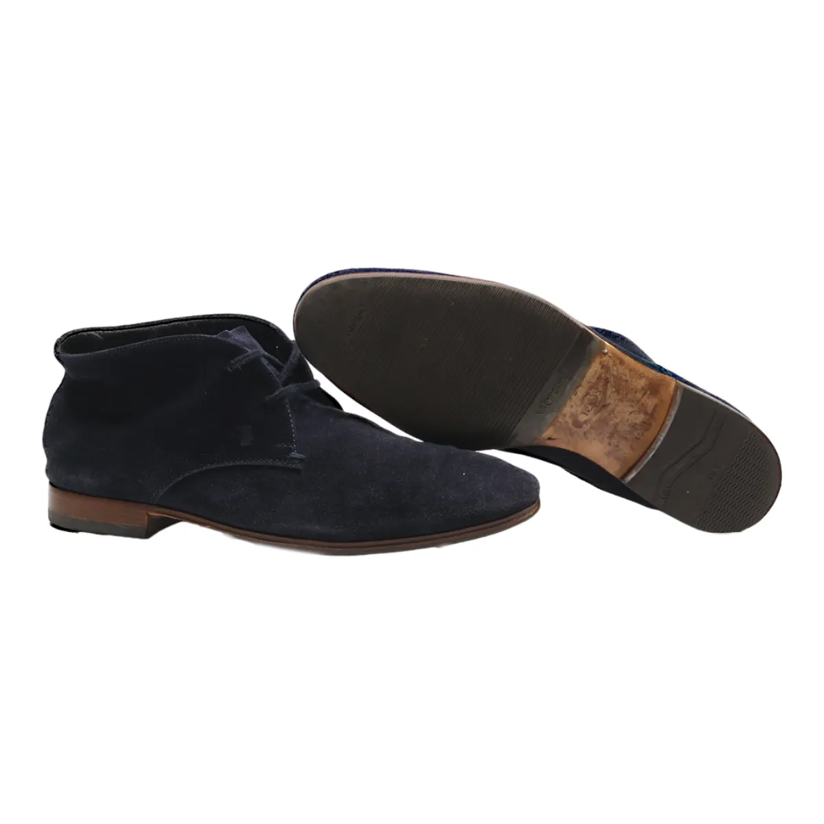 TODS Desert Boots Blue Suede Mens UK 7