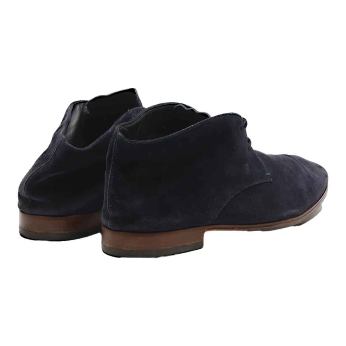 TODS Desert Boots Blue Suede Mens UK 7