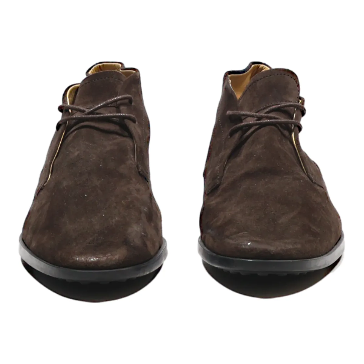 TODS Desert Boots Brown Leather Mens UK 8.5