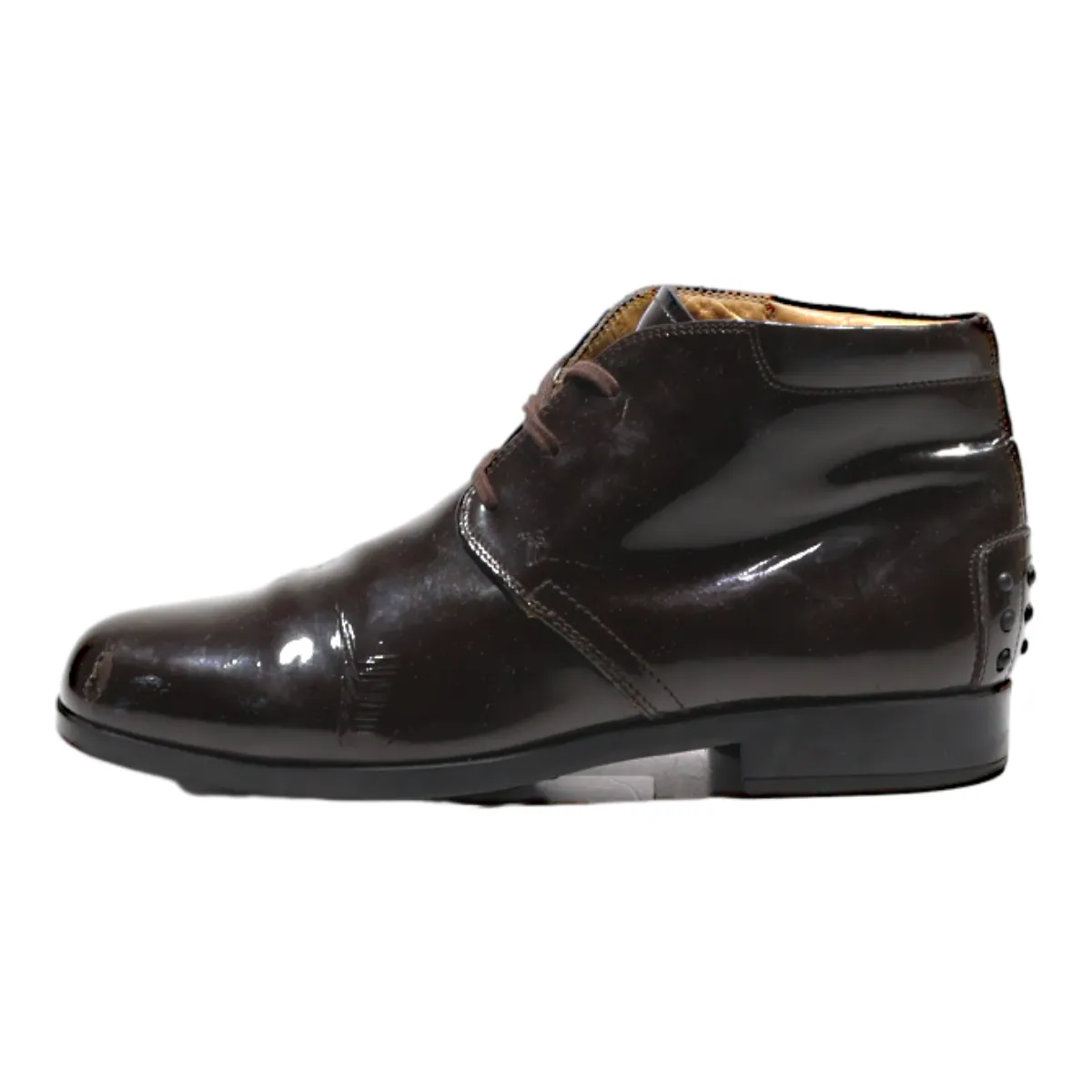 TODS Desert Boots Brown Leather Womens UK 5