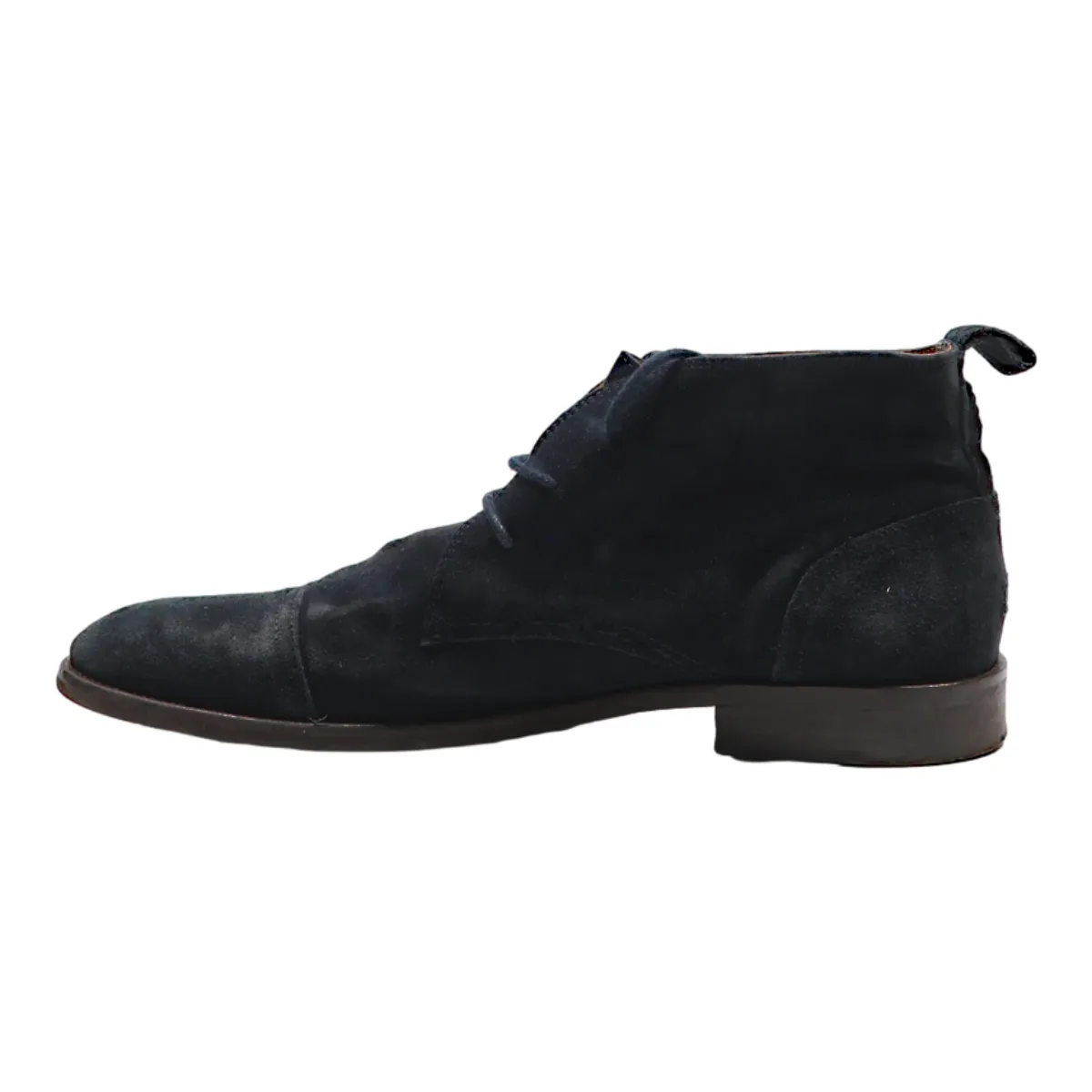 TOMMY HILFIGER Desert Boots Black Suede Mens UK 11.5