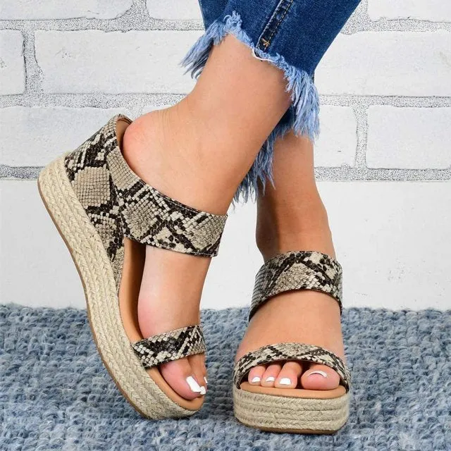 Trinka | Orthopedic Summer Sandals With Thick Sole