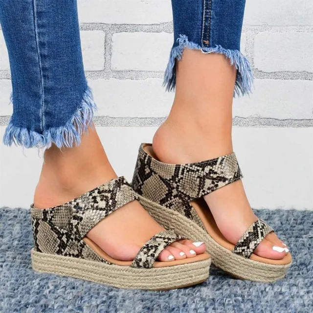 Trinka | Orthopedic Summer Sandals With Thick Sole