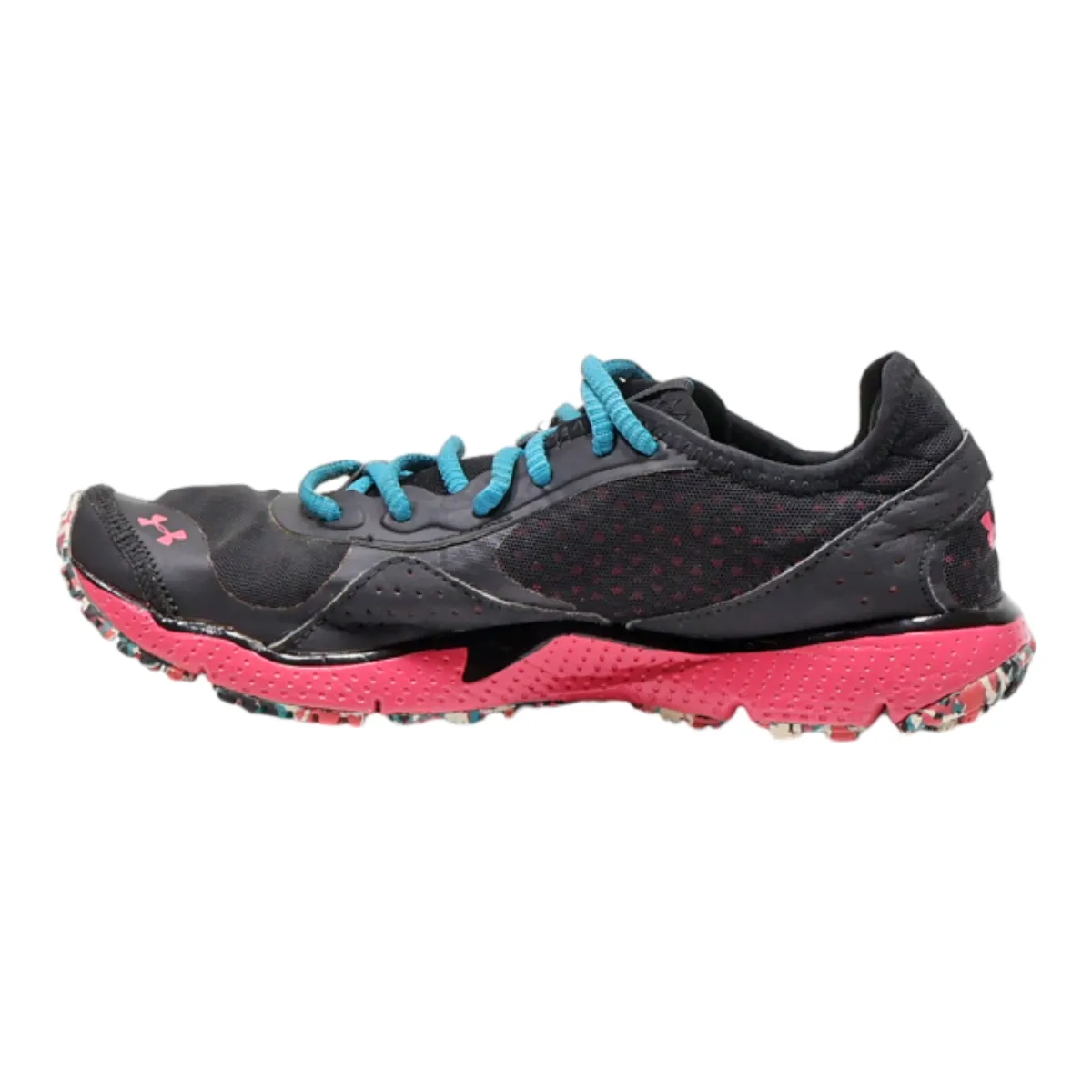 UNDER ARMOUR Sneaker Trainers Black Synthetic Womens UK 5.5