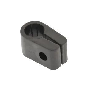 Unicrimp QC14 35.6mm Cable Cleats - Black (Pack 50)