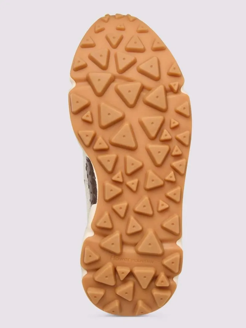 Universal Works X Flower Mountain Yamano 3 Ecru Brown Shoes