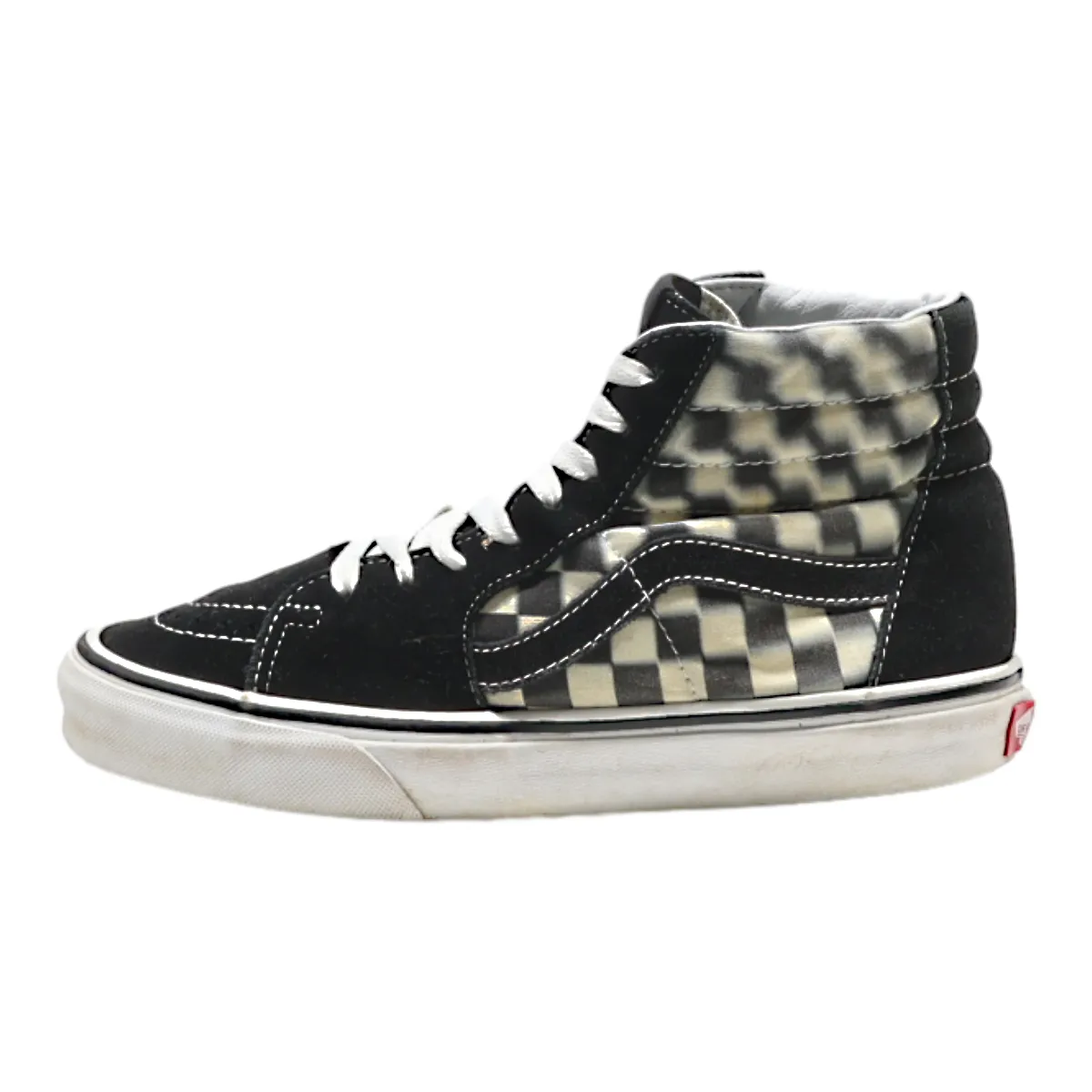 VANS Authentic High Top Trainers Black Suede Womens UK 4.5