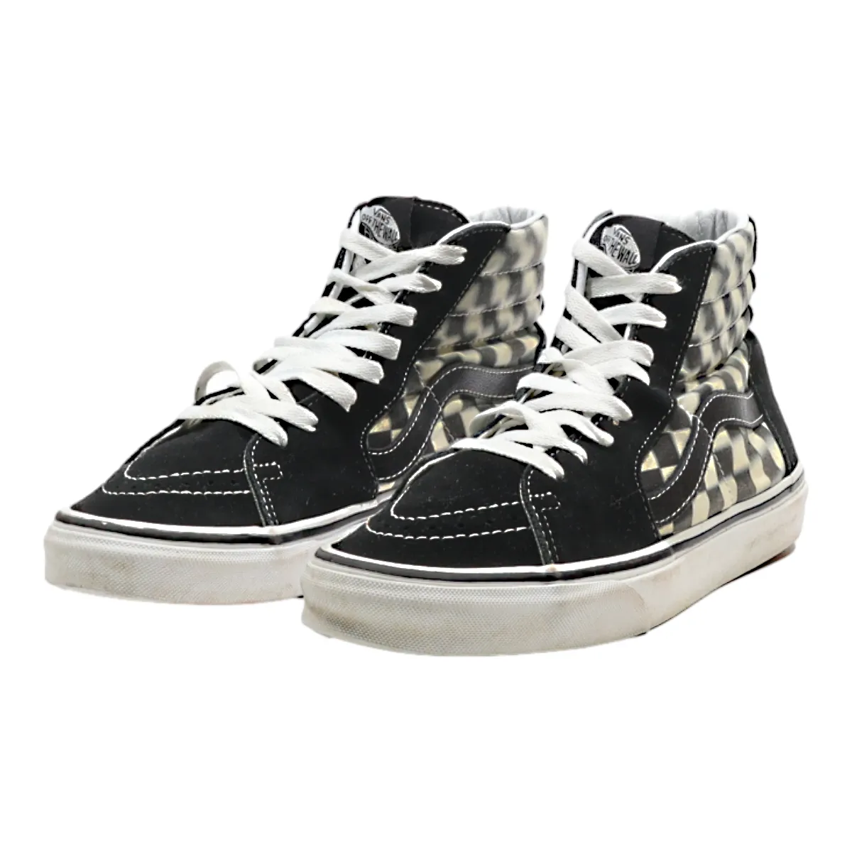 VANS Authentic High Top Trainers Black Suede Womens UK 4.5