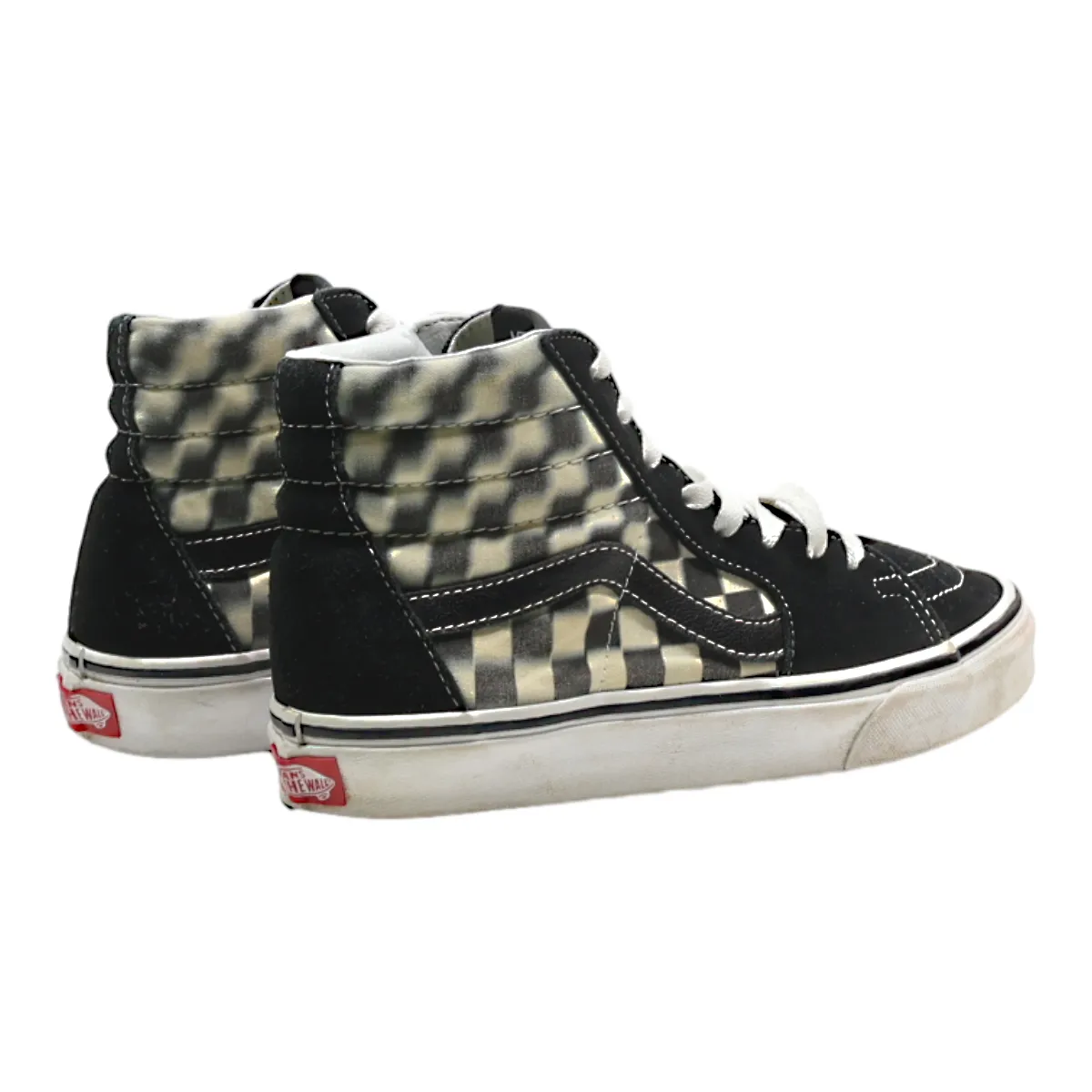 VANS Authentic High Top Trainers Black Suede Womens UK 4.5
