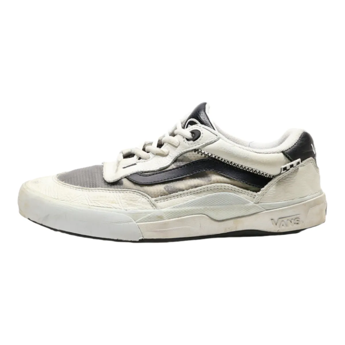 VANS Authentic Sneaker Trainers White Synthetic Mens UK 8.5