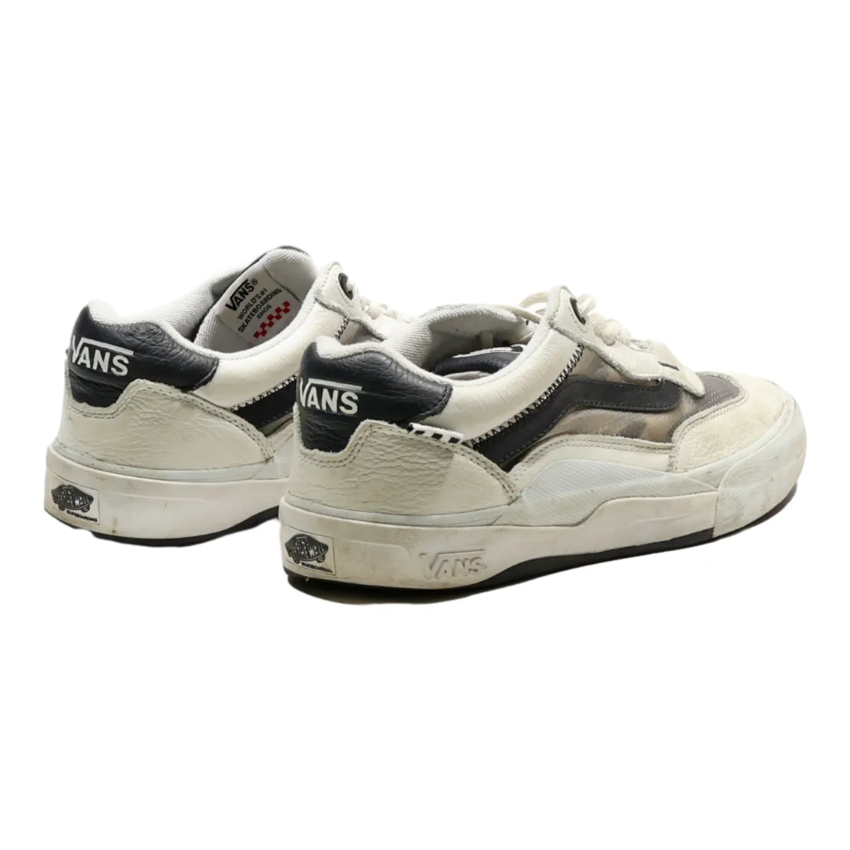 VANS Authentic Sneaker Trainers White Synthetic Mens UK 8.5