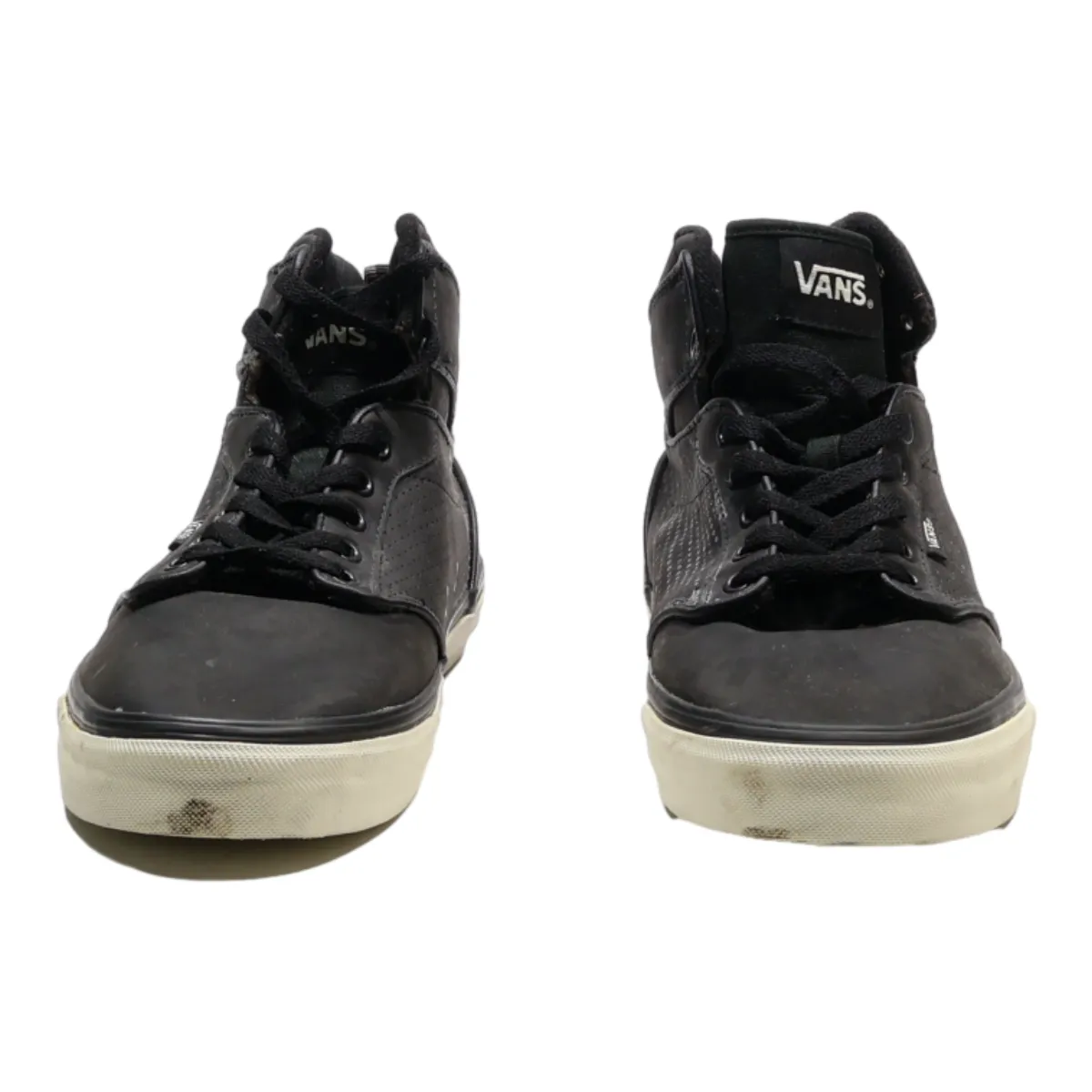 VANS High Top Trainers Black Synthetic Mens UK 9.5