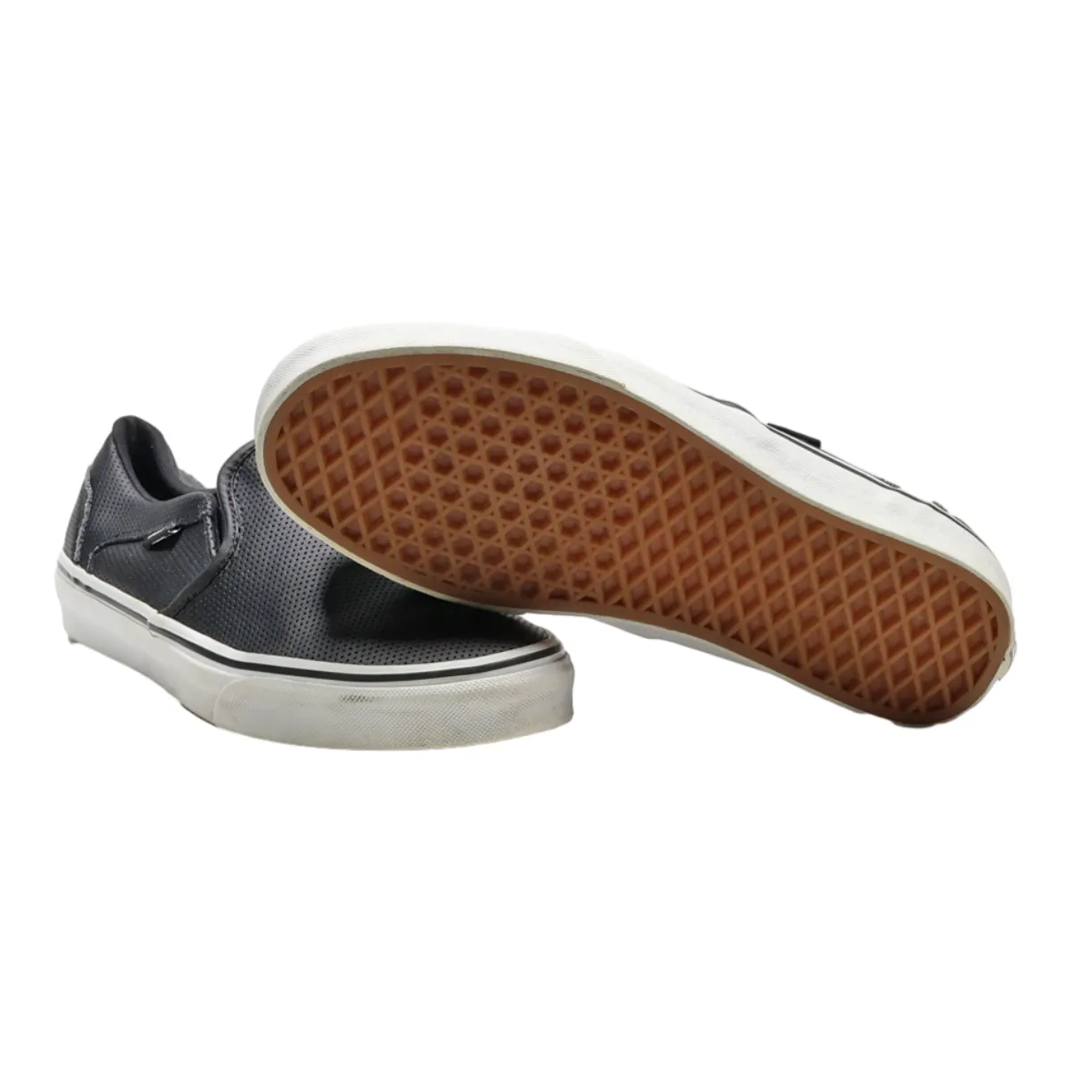 VANS Pump Shoes Black Synthetic Womens UK 7.5