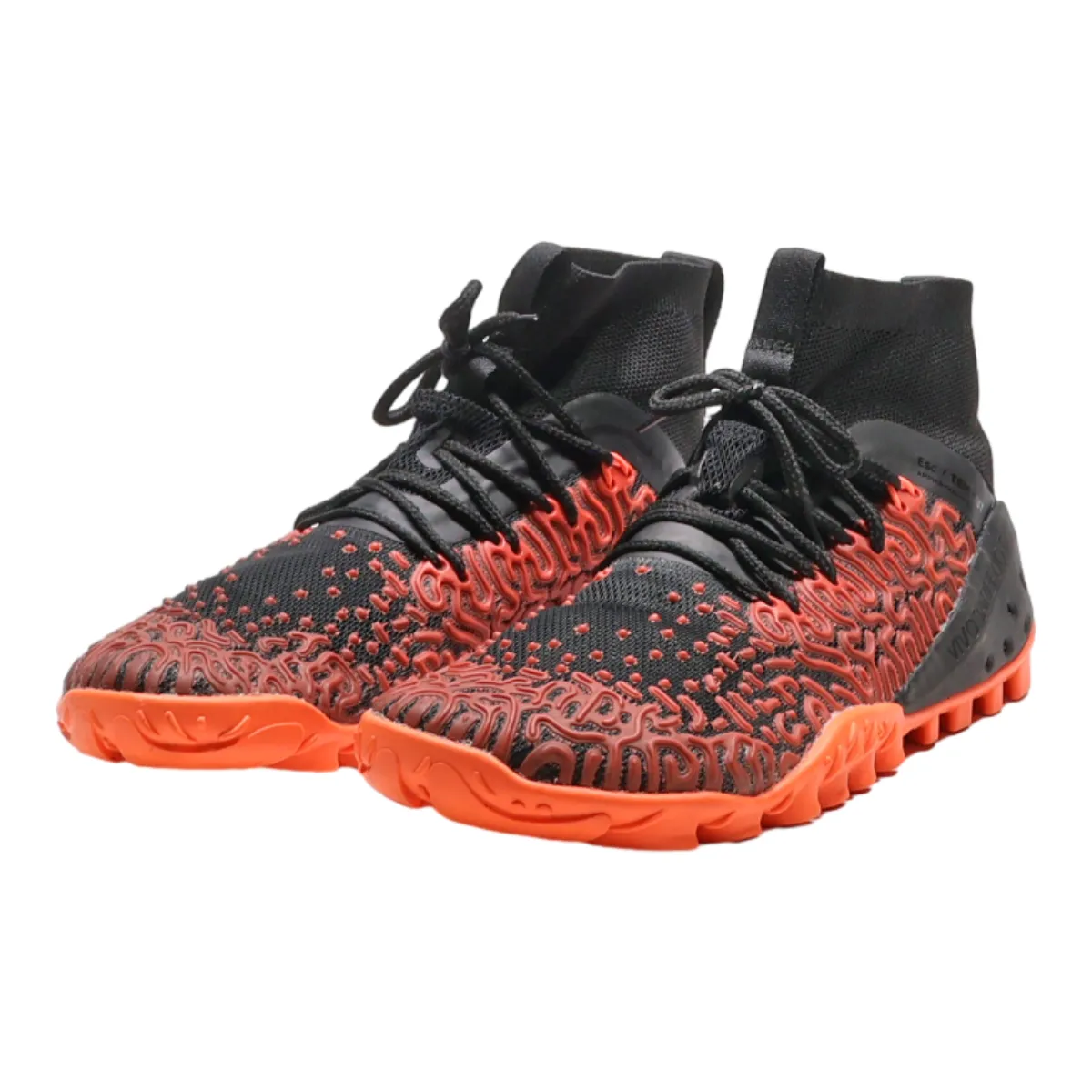 VIVOBAREFOOT High Top Trainers Black Synthetic Womens UK 5