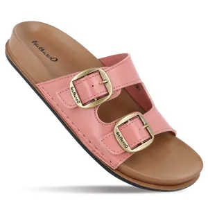 Women's Daily Wear Comfort Sandals - WE2500 Peach
