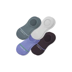 Women's Lightweight Merino Wool Blend No Show Sock 4-Pack