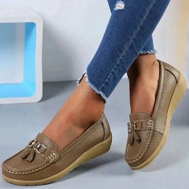 Womens Outdoor Ladies Wedge Flat Shoes