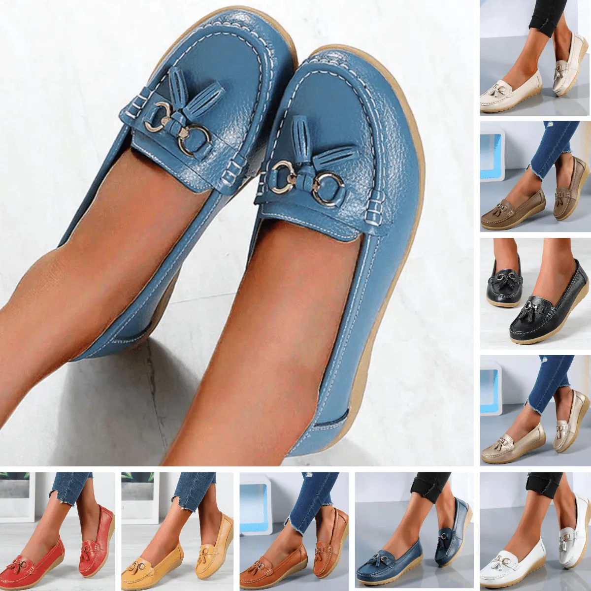 Womens Outdoor Ladies Wedge Flat Shoes