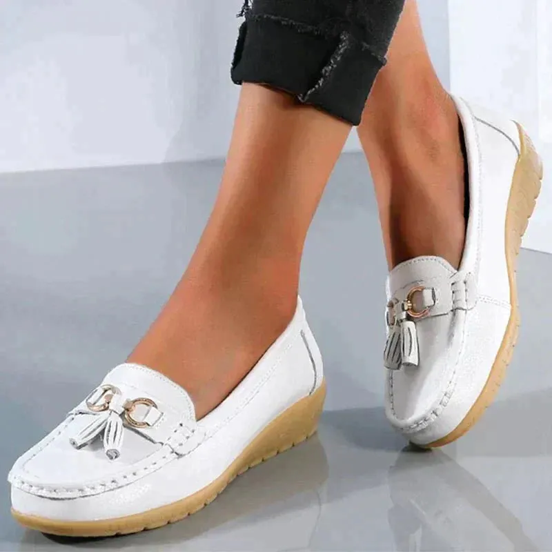 Womens Outdoor Ladies Wedge Flat Shoes