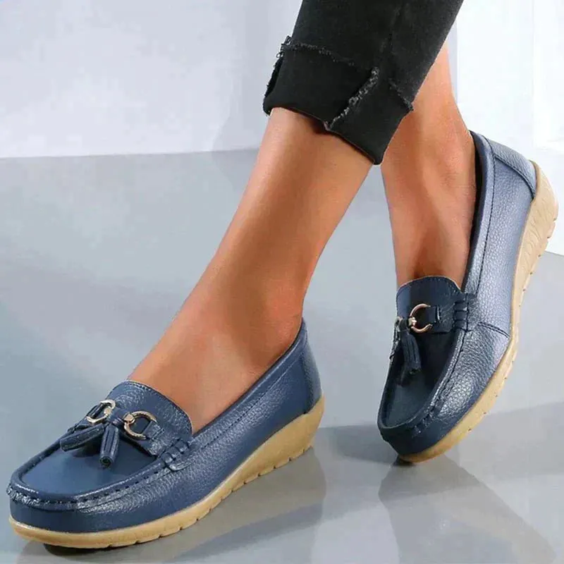 Womens Outdoor Ladies Wedge Flat Shoes